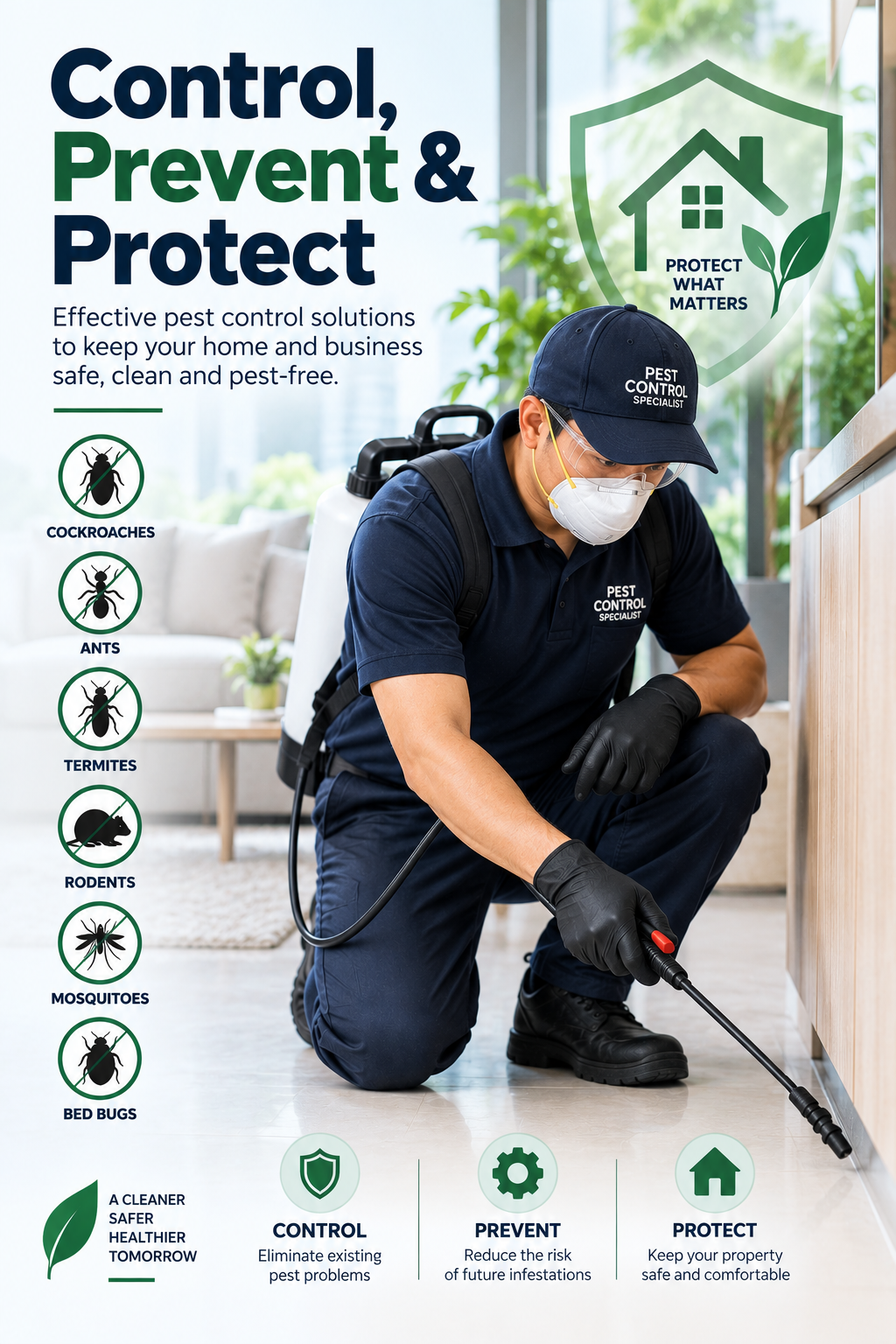 Control, Prevent & Protect